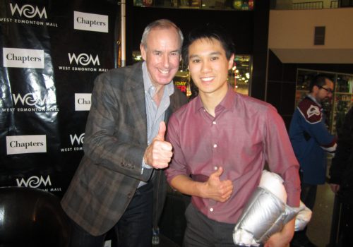 AREA-RonMaclean (sportscaster for the CBC's Hockey Night in Canada and Author)