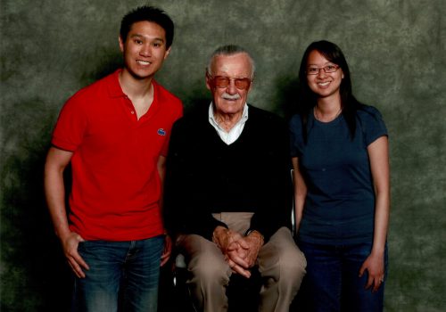 AREA-StanLee (The MAN - Creator of Spiderman)